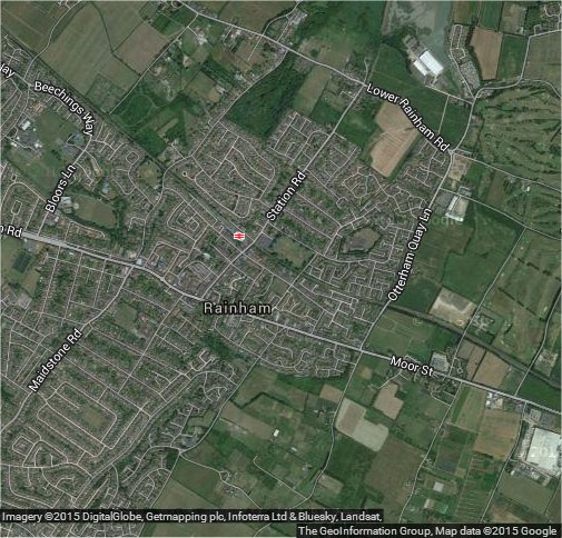 Sattelite image of Rainham