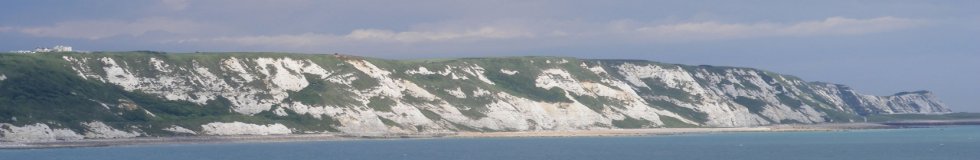 white cliffs of Dover